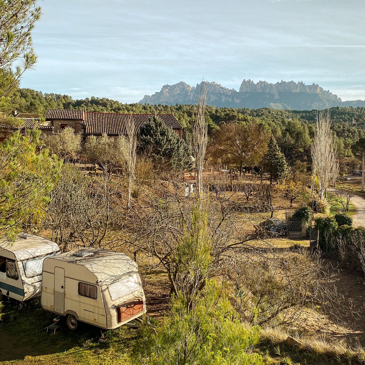zona de camping caravanas