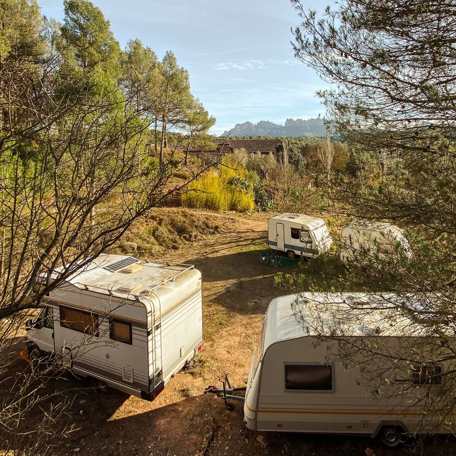 zona de camping autocaravana